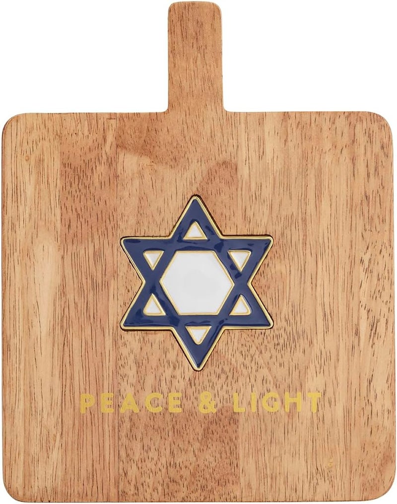 MudPie Hanukkah Star Of David Board - Image 1